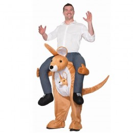 Ride On Costumes Wholesale Ride a Kangaroo Adult Costume Carry Me Mascot Fancy Dress for Party