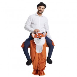 Ride On Costumes Wholesale Fox Ride On Halloween Costumes Carry Me Mascot Fancy Dress for Party  Ride On Costumes Wholesale Fox Ride On Halloween Costumes Carry Me Mascot Fancy Dress for Party