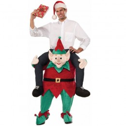 Ride On Costumes Wholesale Mens Myself On An Elf Ride On Costume Carry Me Mascot Fancy Dress for Party