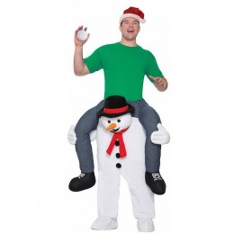 Ride On Costumes Wholesale Ride On Novelty Snowman Costumes Carry Me Mascot Fancy Dress for Party