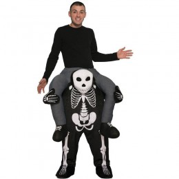 Ride On Costumes Wholesale Adult Ride a Skeleton Costume Carry Me Mascot Fancy Dress for Party