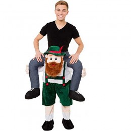 Ride On Costumes Wholesale Ride On Bavarian Beer Guy Costume Carry Me Mascot Fancy Dress for Party