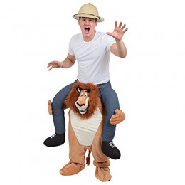 Ride On Costumes Wholesale Ride On Lion Costume Carry Me Mascot Fancy Dress for Party