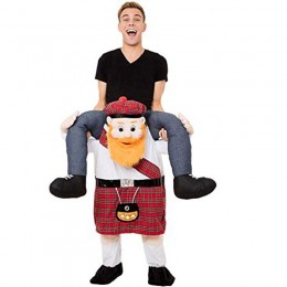 Ride On Costumes Wholesale Ride On Scotsman Costume Carry Me Mascot Fancy Dress for Party  Ride On Costumes Wholesale Ride On Scotsman Costume Carry Me Mascot Fancy Dress for Party