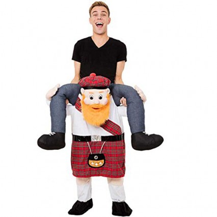 Ride On Costumes Wholesale Ride On Scotsman Costume Carry Me Mascot Fancy Dress for Party