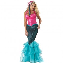 Disney Costumes Storybook Costume Wholesale Mermaid Mermaid Elite Ariel Womens Costume from China Manufacturer Directly