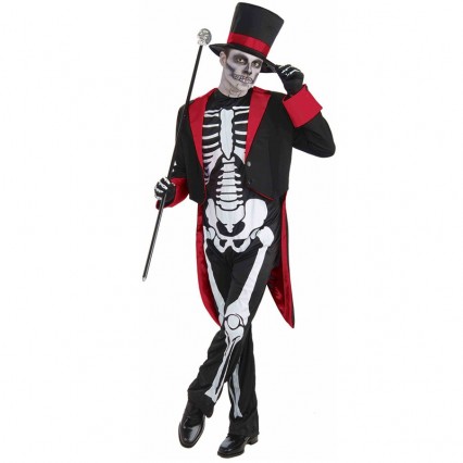Skeletoner Costumes Wholesale Morphsuits Mr Bone Skeleboner Jangles Skeleton Mens Skeletone Costume from China Manufacturer Directly