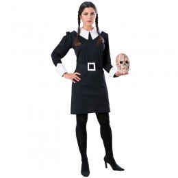Movies Music TV Costumes Wholesale Addams Family Wednesday Womens Dress Costume from China Manufacturer Directly