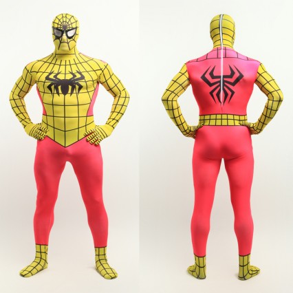 Superhero Comic Costumes Wholesale Halloween Yellow Spiderman Zentai Suit Full Body Lycra Spandex Super Hero Costume Halloween from China Manufacturer Directly Superhero Comic Costumes Wholesale Halloween Yellow Spiderman Zentai Suit Full Body Lycra Spandex Super Hero Costume Halloween from China Manufacturer Directly