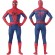 Two Toned Spiderman Costume Cosplay Superhero Lycra Spandex Zentai Suit Halloween