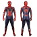 Avengers Infinity War Iron SpiderMan Costume 3D Original Movie Superhero Costume Fullbody Zentai Suit Hood Separated