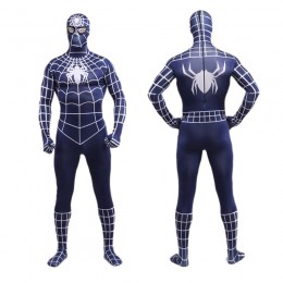 Superhero Comic Costumes Wholesale Navy Blue Spiderman Zentai Suit Halloween Lycra Spandex Super Hero Costume Halloween from China Manufacturer Directly  Superhero Comic Costumes Wholesale Navy Blue Spiderman Zentai Suit Halloween Lycra Spandex Super Hero Costume Halloween from China Manufacturer Directly