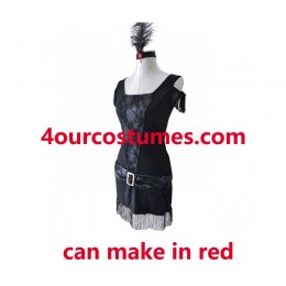 Women Costumes 1920s womens costume Jazz Flapper Red Fancy dress for Carnival Party  Women Costumes 1920s womens costume Jazz Flapper Red Fancy dress for Carnival Party