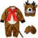 Baby Reindeer Rascal Costume Set Infant Toddler Wholesale from Manufacturer Directly carnival Costumes