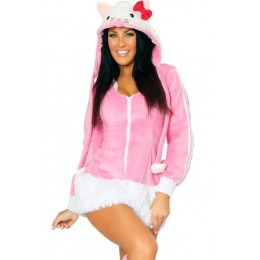 Halloween Sexy Lingerie Costumes Mascot Adult Fancy Dress Party Supply Carnival Happy Kitty Cat Costume  Halloween Sexy Lingerie Costumes Mascot Adult Fancy Dress Party Supply Carnival Happy Kitty Cat Costume