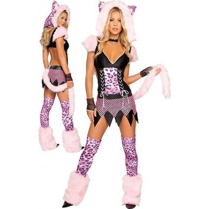 Halloween Sexy Lingerie Costumes Mascot Adult Fancy Dress Party Supply Carnival Naughty Pussycat Halloween Costume Halloween Sexy Lingerie Costumes Mascot Adult Fancy Dress Party Supply Carnival Naughty Pussycat Halloween Costume