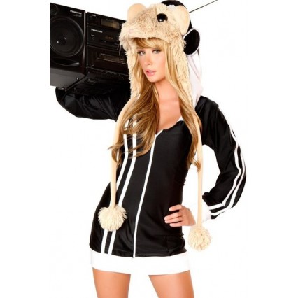 Halloween Sexy Lingerie Costumes Mascot Adult Fancy Dress Party Supply Carnival Dj Spinwheel Hamster Costume