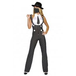 Halloween Sexy Lingerie Costumes Wholesale Gangster Mama Costume with Face Mask  Halloween Sexy Lingerie Costumes Wholesale Gangster Mama Costume with Face Mask