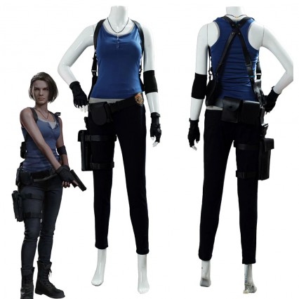 Resident Evil 3: Remake Jill Valentine Halloween Carnival Suit Cosplay Costume Resident Evil 3: Remake Jill Valentine Halloween Carnival Suit Cosplay Costume
