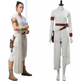 Star Wars 9 The Rise of Skywalker Rey Cosplay Costume