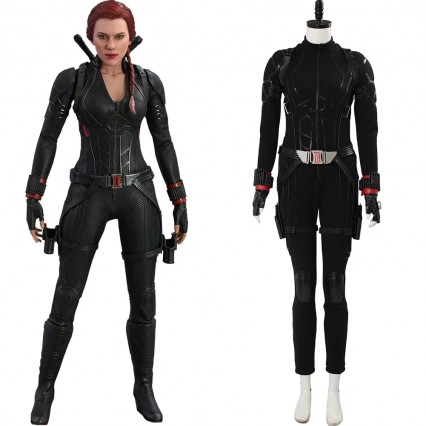 Avengers 4: Endgame Black Widow Natasha Romanoff Outfit Cosplay Costume Avengers 4: Endgame Black Widow Natasha Romanoff Outfit Cosplay Costume