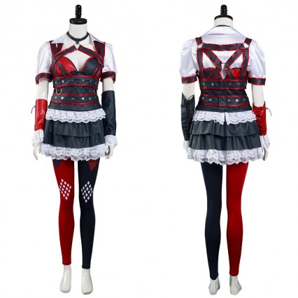 Batman: Arkham Knight Harley Quinn Dress Cosplay Costume Batman: Arkham Knight Harley Quinn Dress Cosplay Costume