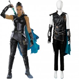 Thor Ragnarok Valkyrie Costume Whole Set Female Halloween Cosplay Outfit