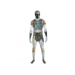 Superhero Comic Costumes Wholesale Zentai Suits Boba Fett Deluxe Morphsuit Costume Cosplay Costume