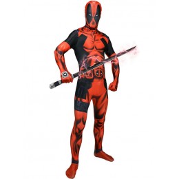 Superhero Comic Costumes Wholesale Zentai Suits Deadpool Digital Morphsuit Costume Cosplay Costume