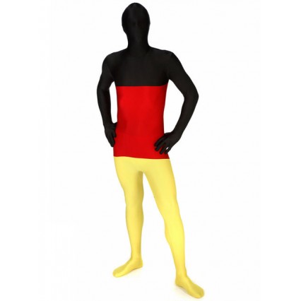 Superhero Comic Costumes Wholesale Zentai Suits German Flag Adult Morphsuit Costume Cosplay Costume Superhero Comic Costumes Wholesale Zentai Suits German Flag Adult Morphsuit Costume Cosplay Costume