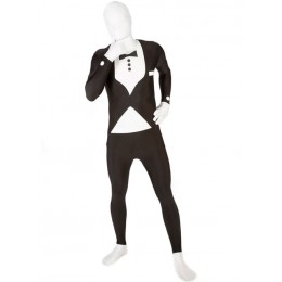 Superhero Comic Costumes Wholesale Zentai Suits Slenderman Black Tuxedo Morphsuit Costume Cosplay Costume