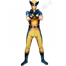 Superhero Comic Costumes Wholesale Zentai Suits Wolverine Morphsuit Adult Costume Cosplay Costume