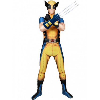 Superhero Comic Costumes Wholesale Zentai Suits Wolverine Morphsuit Adult Costume Cosplay Costume Superhero Comic Costumes Wholesale Zentai Suits Wolverine Morphsuit Adult Costume Cosplay Costume