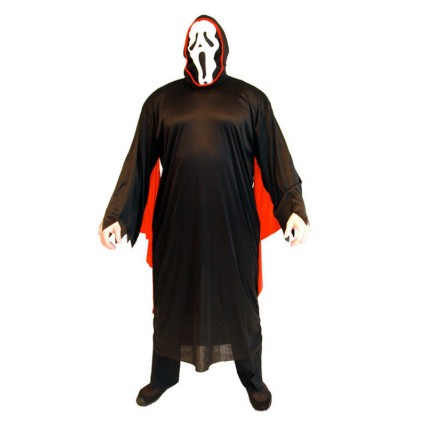 Halloween Death Costumes For Adult or Kid Black Scary Clothes Hood Polyester Holidays Costumes Halloween Death Costumes For Adult or Kid Black Scary Clothes Hood Polyester Holidays Costumes
