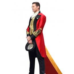 Carnival Circus Costume Red Men's Pants Shirt Overcoat Set Polyester Carnival Holidays Costumes  Carnival Circus Costume Red Men's Pants Shirt Overcoat Set Polyester Carnival Holidays Costumes