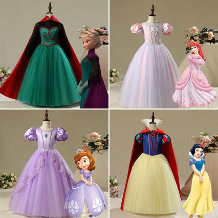 2022 New Arrival High Quality Girls' Short-sleeved Dresses Girls Dresses 2-12 Elegant 2022 New Arrival High Quality Girls' Short-sleeved Dresses Girls Dresses 2-12 Elegant