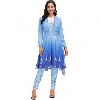 2022 new arrivals Adult Snow Queen Elsa Cosplay Halloween Costume Women HCGD-055 2022 new arrivals Adult Snow Queen Elsa Cosplay Halloween Costume Women HCGD-055