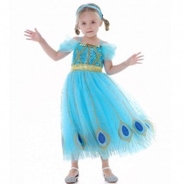 2022 new arrivals summer Halloween Costumes Toddler Girls Dress Up Party Arabian Princess Costumes HCAL-006