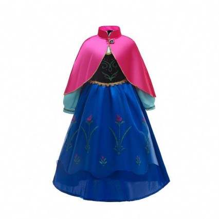 BAIGE Anna Elsa Cosplay Dress fairy tale halloween dresses Princess Anna party performance outfit BAIGE Anna Elsa Cosplay Dress fairy tale halloween dresses Princess Anna party performance outfit