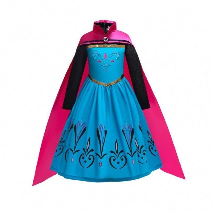 BAIGE Christmas Halloween Party Dresses For Kids Princess Anna Elsa Cosplay Costume Baby Role Play Costume BAIGE Christmas Halloween Party Dresses For Kids Princess Anna Elsa Cosplay Costume Baby Role Play Costume