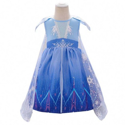 Baige Girls Summer Dress Newborn Baby Elsa 2 Blue Girl Party Dress BX1730 Baige Girls Summer Dress Newborn Baby Elsa 2 Blue Girl Party Dress BX1730