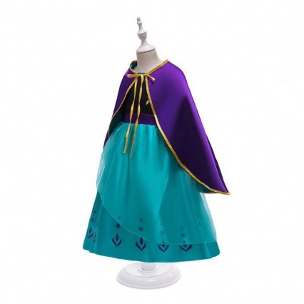 BAIGE Party Dress Kids Princess Elsa Dresses Snow Queen Elsa Anna Birthday for Girls TV & Movie Costumes Children Baby Girls