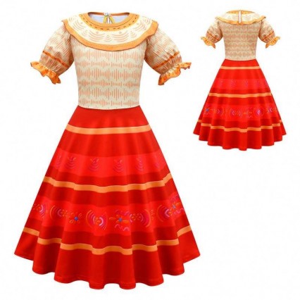 Birthday Party Halloween Outfits Girls Magic Family Dolores Encanto Costume For Girls HCIS-006 Birthday Party Halloween Outfits Girls Magic Family Dolores Encanto Costume For Girls HCIS-006
