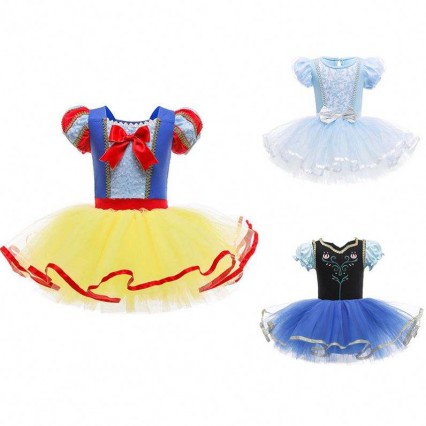 Kids Small Baby Clothes Girl Dress Princess Elsa Snow White princess Tutu Dress for Christmas Birthday Parties Kids Small Baby Clothes Girl Dress Princess Elsa Snow White princess Tutu Dress for Christmas Birthday Parties
