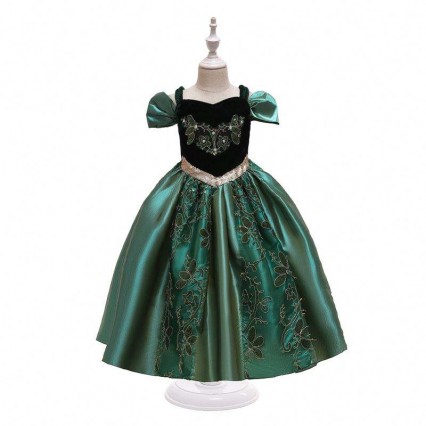 2020 New Summer Girl Party Dress Halloween Costume kids girl party Anna dresses BX1728 2020 New Summer Girl Party Dress Halloween Costume kids girl party Anna dresses BX1728