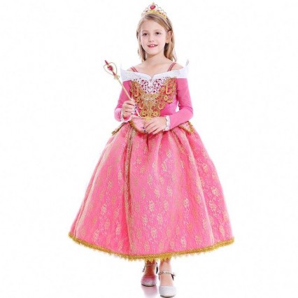 BAIGE 2021 New Girls Cosplay Elsa Dresses Kids Frocks Clothes Polyester Pattern Anna Princess Party Dress BAIGE 2021 New Girls Cosplay Elsa Dresses Kids Frocks Clothes Polyester Pattern Anna Princess Party Dress