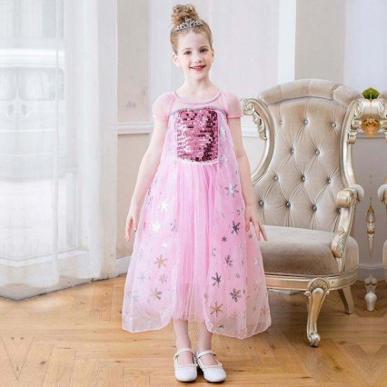 BAIGE New Arrival Sleeveless Elsa Anna Fashion Kids Costume Cosplay Girls Costume Party Dresses BAIGE New Arrival Sleeveless Elsa Anna Fashion Kids Costume Cosplay Girls Costume Party Dresses