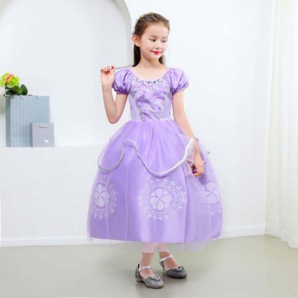 Halloween costume Children's Princess Sofia dress girls Princess Sofia dress children's dress cosplay costume Halloween costume Children's Princess Sofia dress girls Princess Sofia dress children's dress cosplay costume