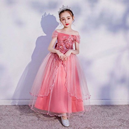 High Quality Baby Frock Designs Boutique Girl's Grown Dress Western Style For Kids Evening Party Girl Dress LP-213 High Quality Baby Frock Designs Boutique Girl's Grown Dress Western Style For Kids Evening Party Girl Dress LP-213