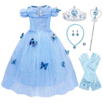 Tv & Movie Costumes Girls Princess Dresses Child Party Kids Cosplay Tv & Movie Costumes Girls Princess Dresses Child Party Kids Cosplay